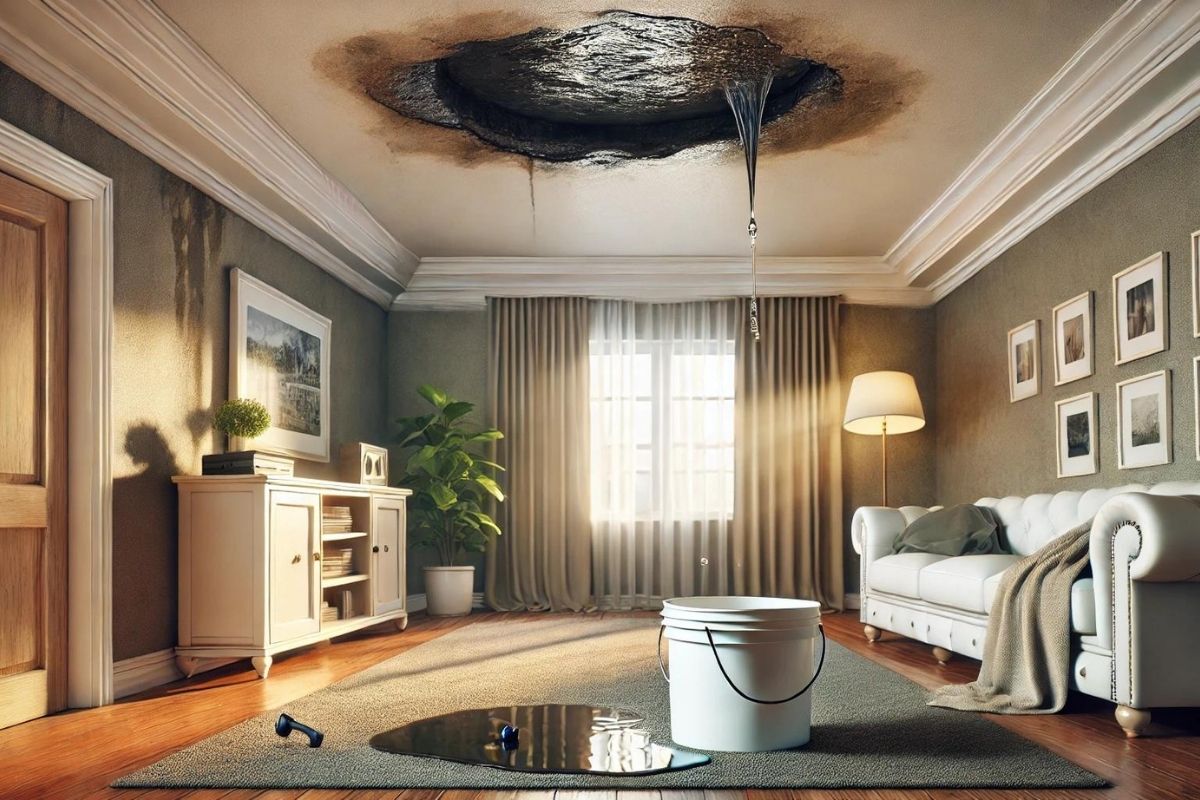 What to Do If Water Leaks Through the Ceiling